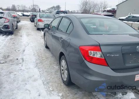 2012 Honda Civic Ex z USA, uszkodzony, nr VIN 19XFB2F81CE389157